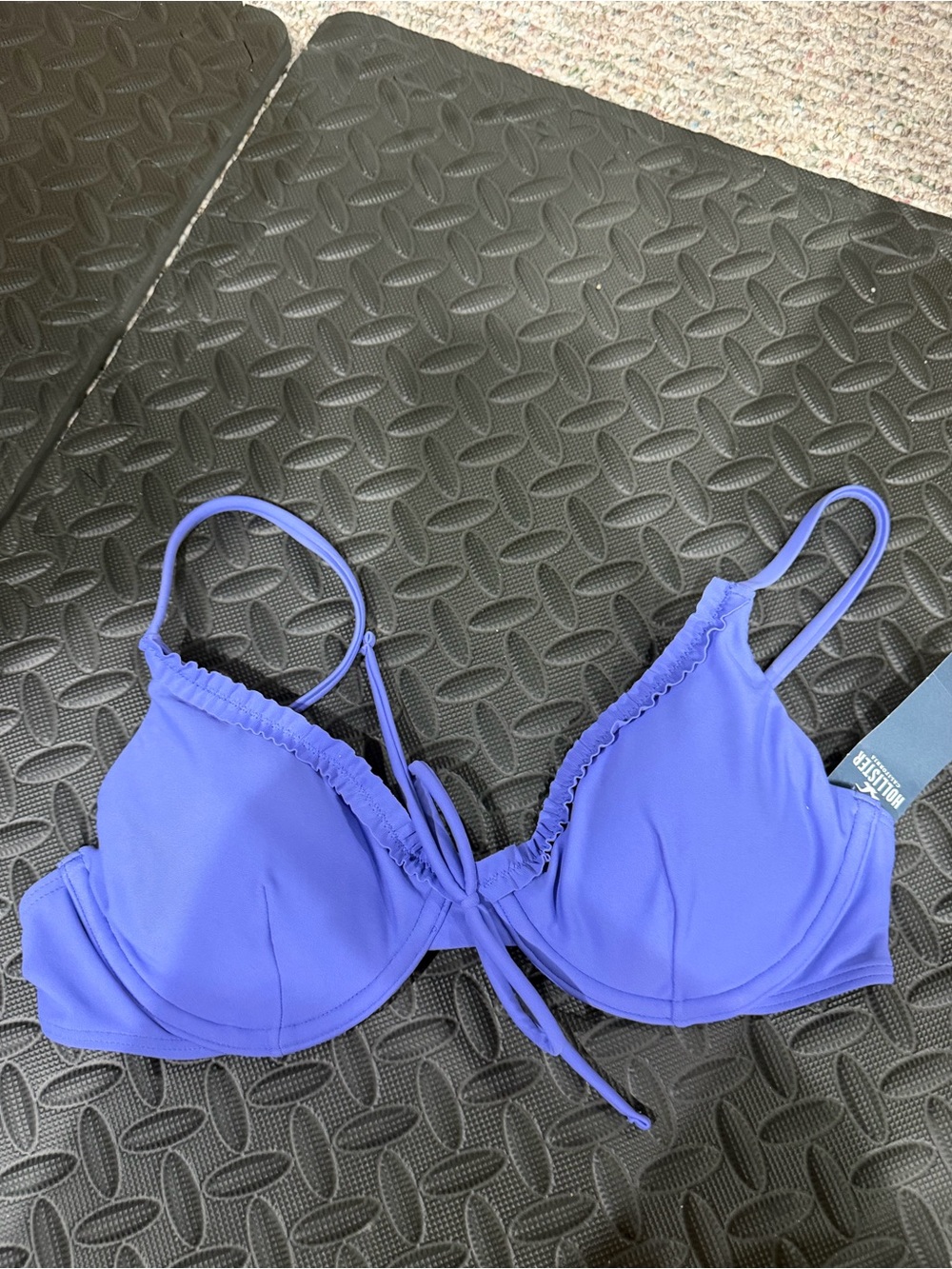 Hollister purple swim top